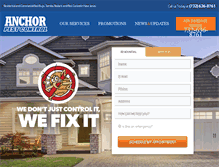 Tablet Screenshot of anchorpestcontrol.net